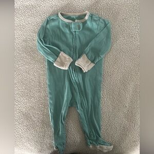 Cloud Island Aqua Kids Footie Pajamas